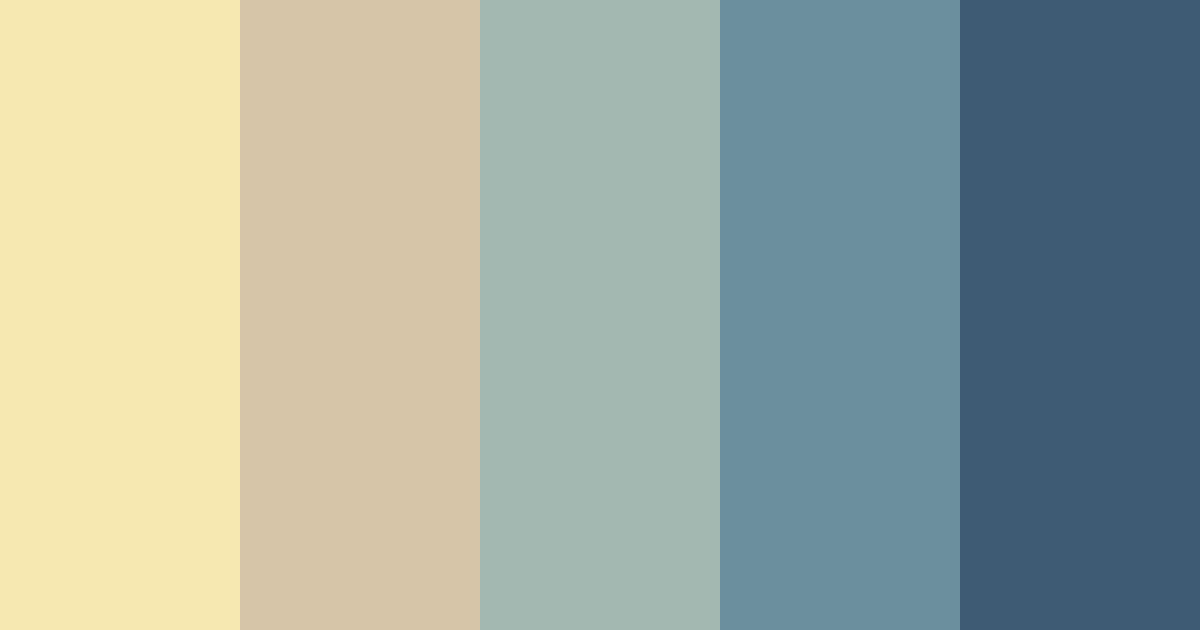 Download whispers of the chamomile night color palette PNG image (landscape)