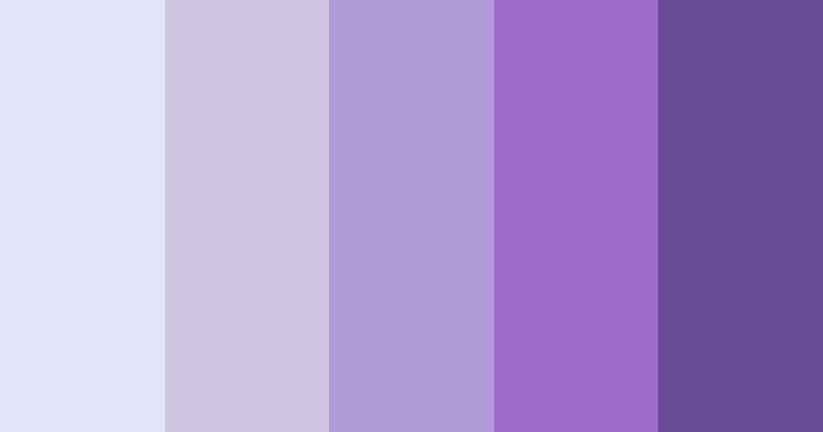 Download light lavender color palette PNG image (landscape)