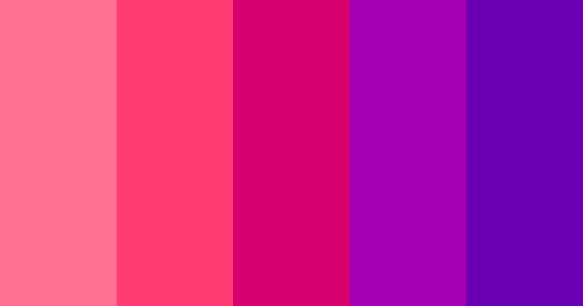 Download fuchsia fantasia color palette PNG image (landscape)
