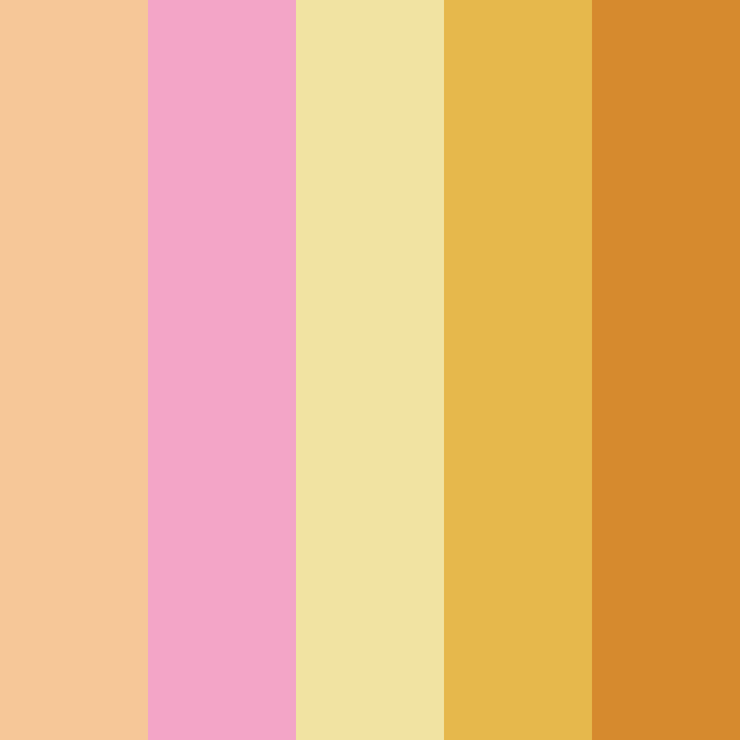 Peachy Princess Color Palette