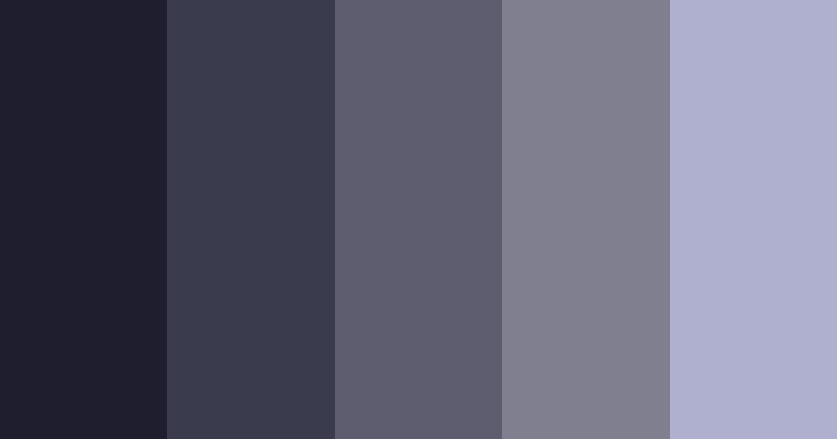 Download dark blue shadows color palette PNG image (landscape)