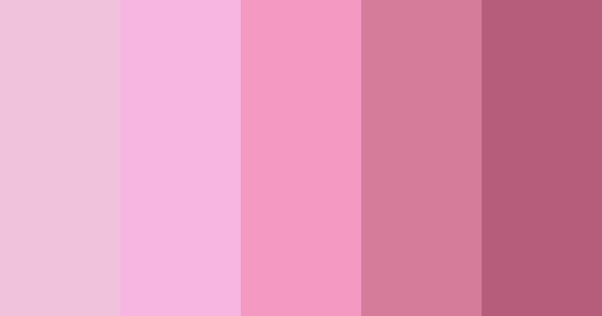 Download en pointe elegance color palette PNG image (landscape)