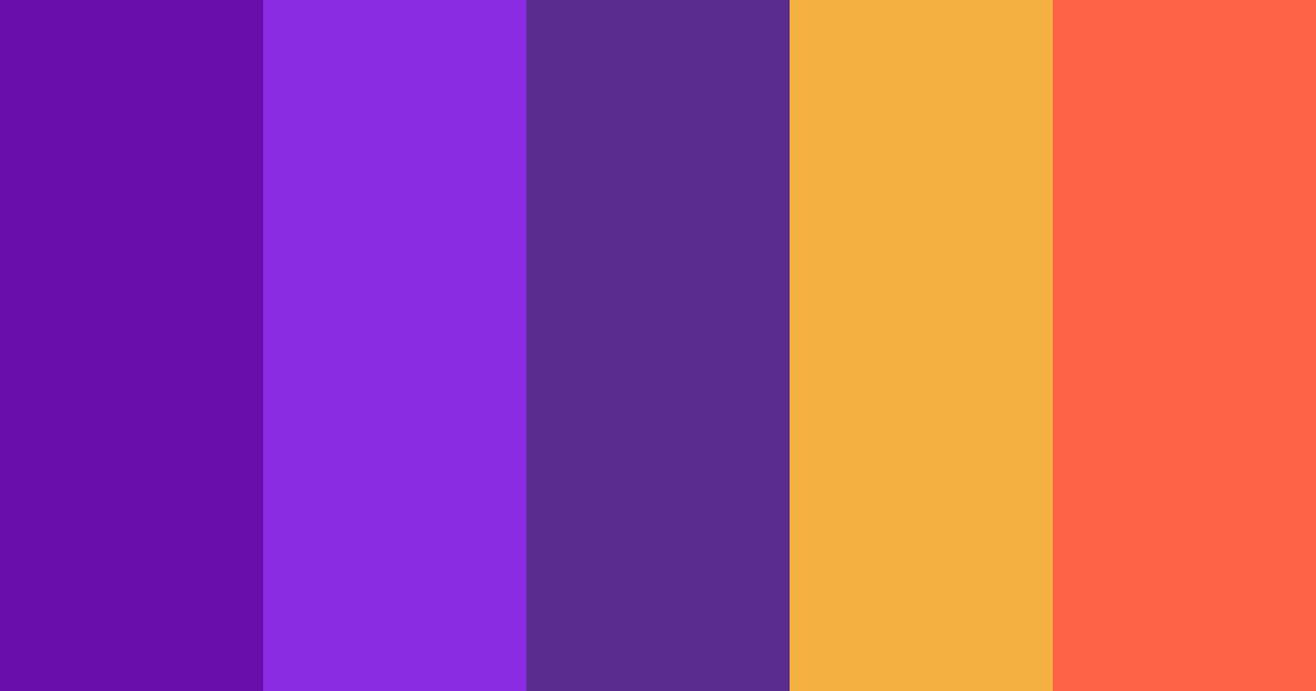 Download celestial twilight color palette PNG image (landscape)