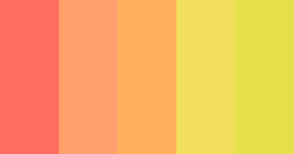 Download orange crab color palette PNG image (landscape)
