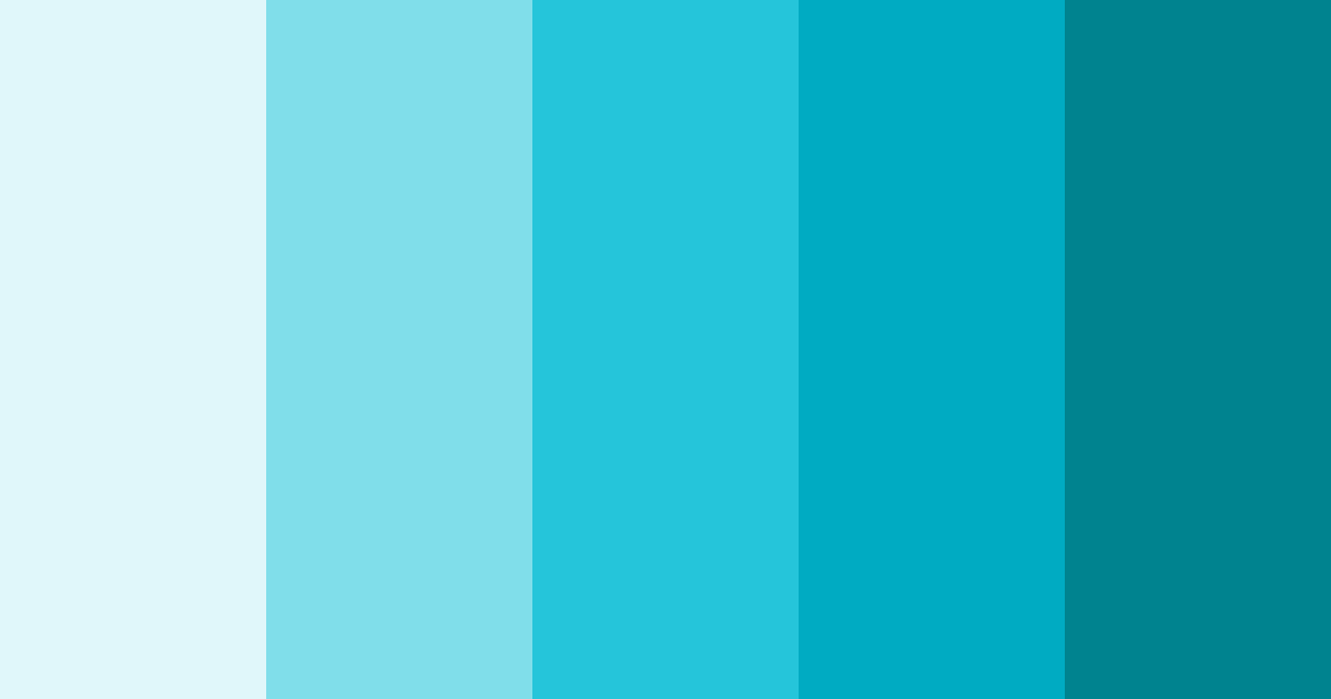 Serene Glacier Color Palette