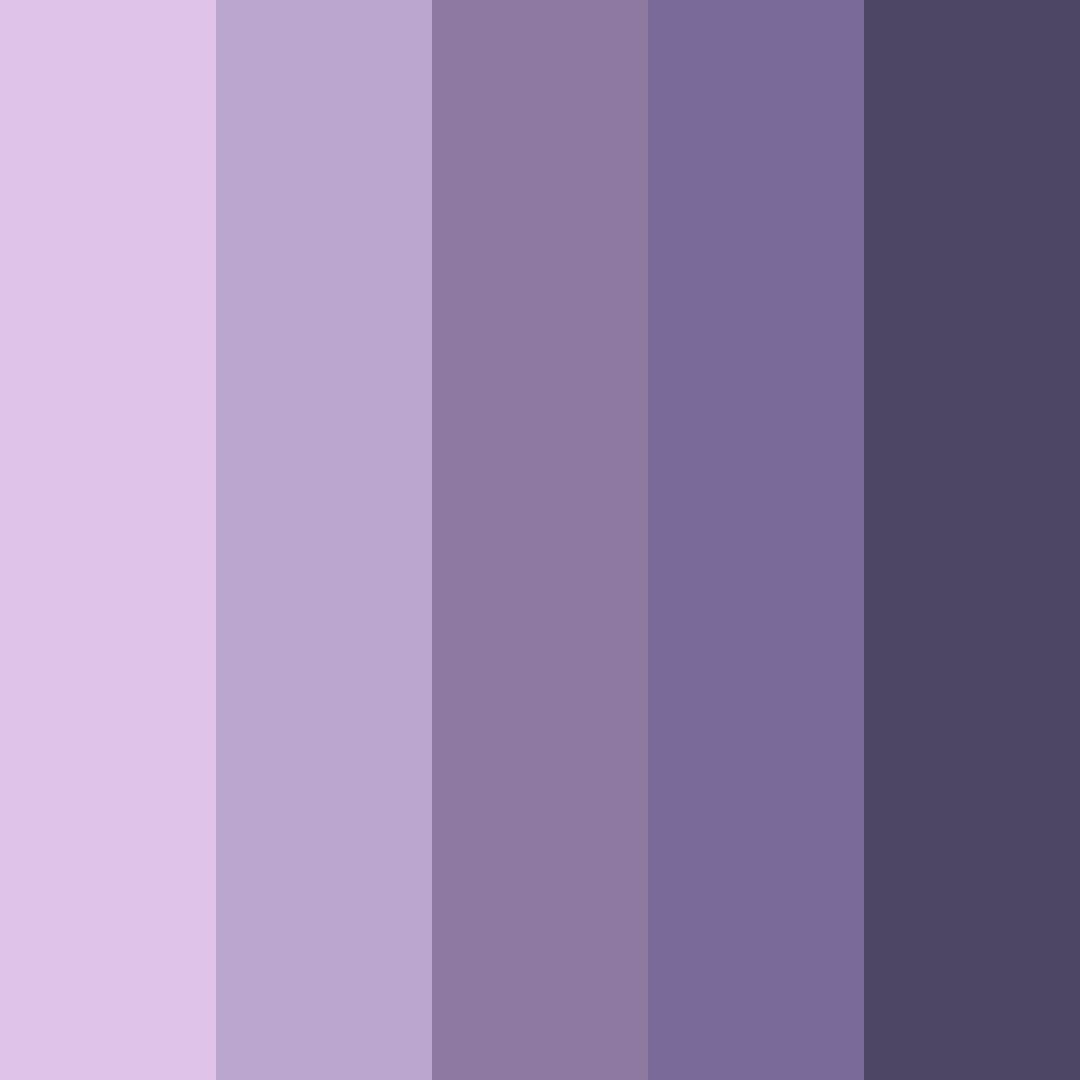 Download purple stardust color palette PNG image (square)