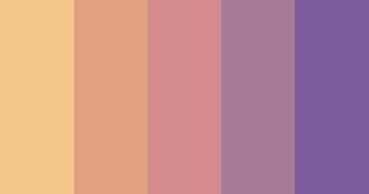 Download nacho dreamscape color palette PNG image (landscape)
