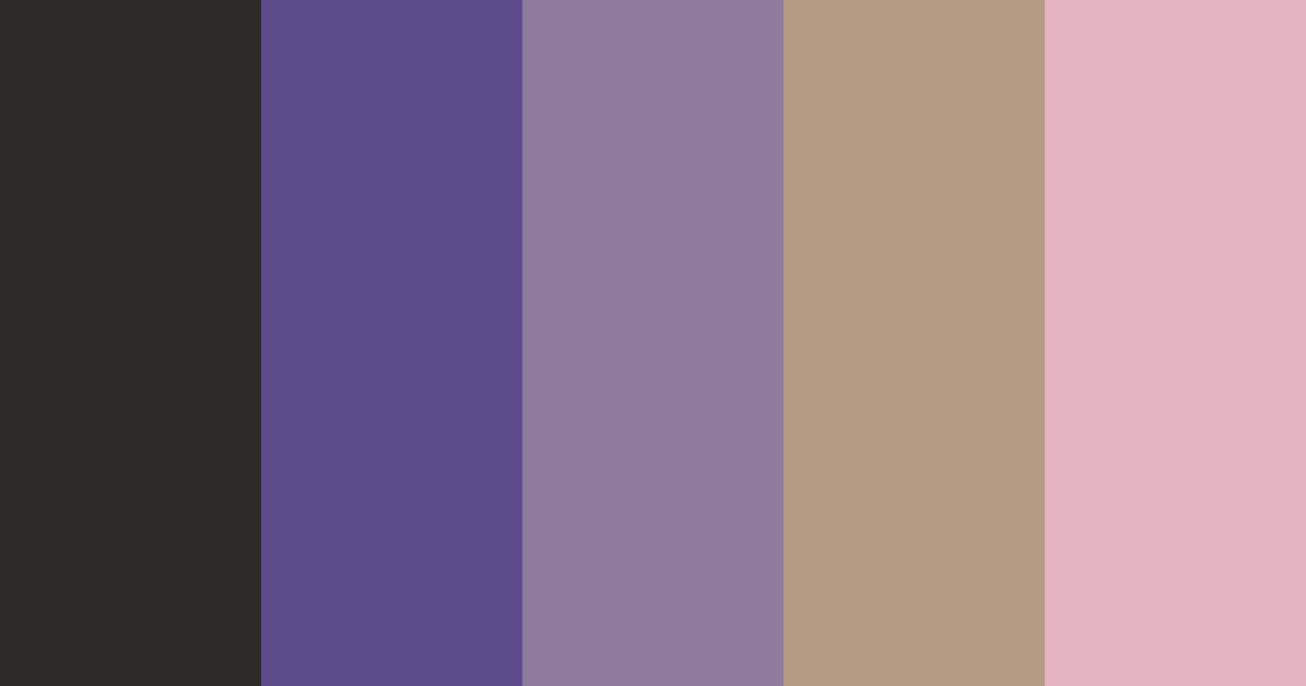 Download dark purple color palette PNG image (landscape)