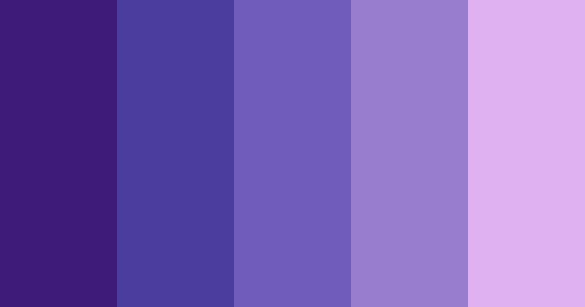 Download purple royal color palette PNG image (landscape)