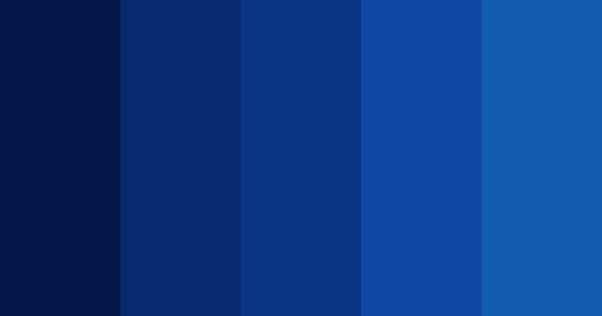 Download dark blue waves color palette PNG image (landscape)
