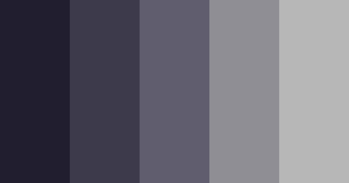 Download dark blue color palette PNG image (landscape)