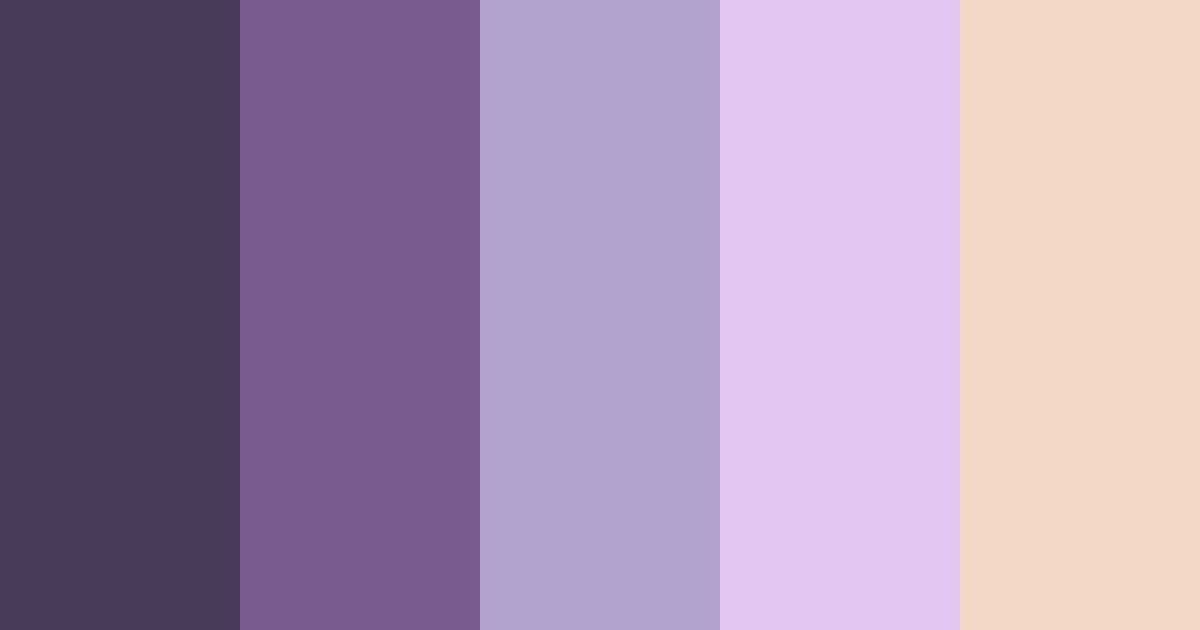 Download purple eclipse color palette PNG image (landscape)