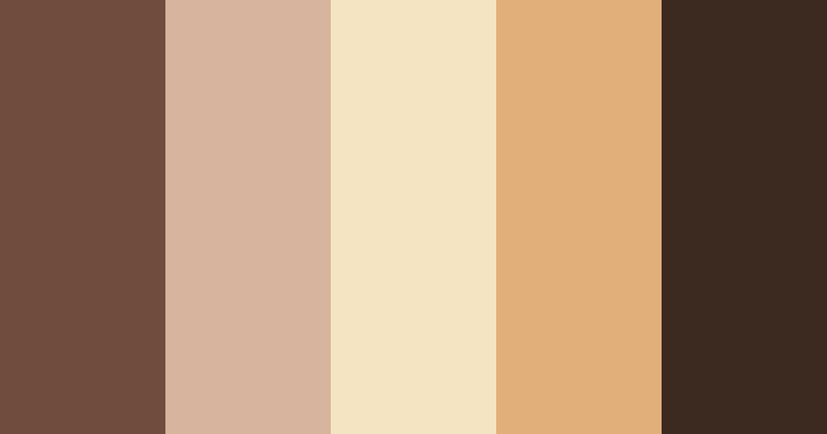 Download café mocha bliss color palette PNG image (landscape)
