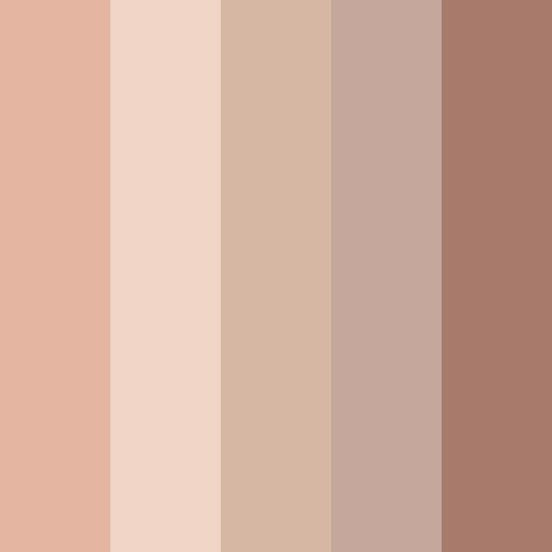 Download desert mirage color palette PNG image (square)