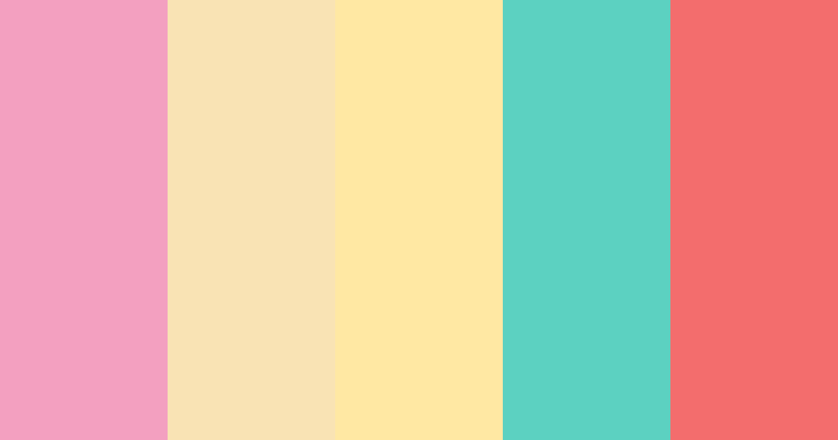 Cute Pink Color Palette