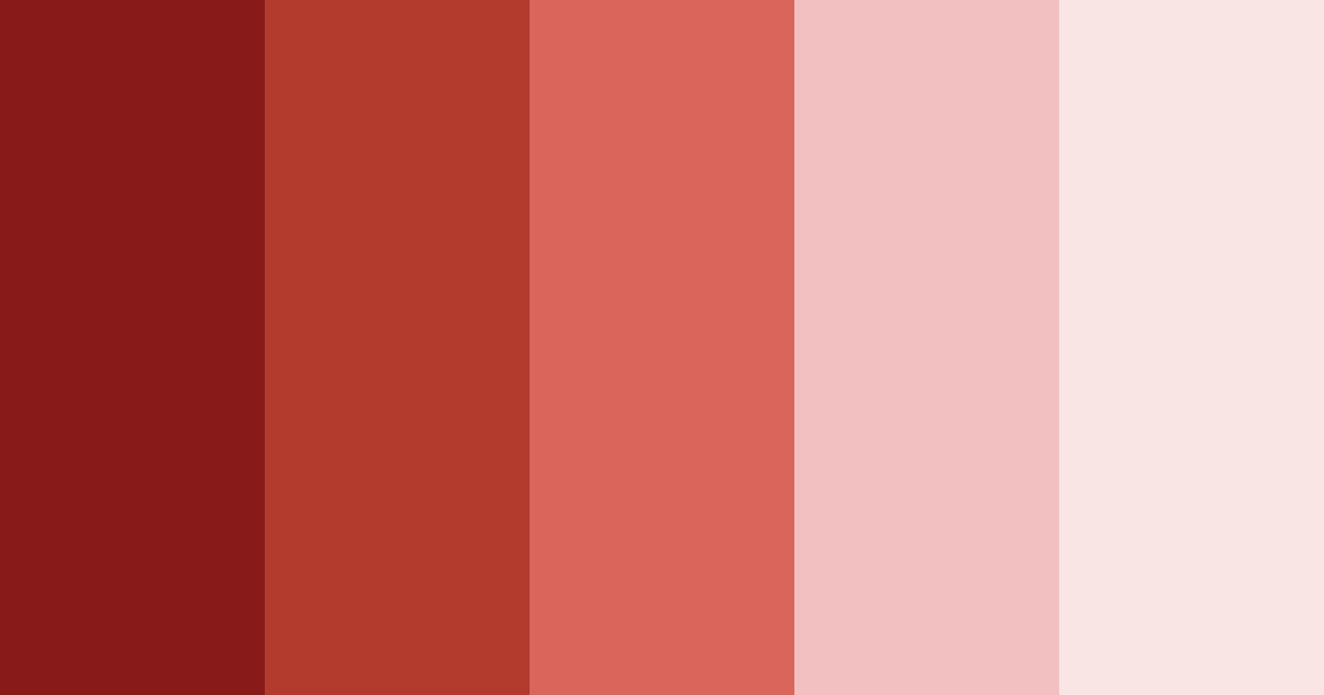 Download red hollyberry color palette PNG image (landscape)