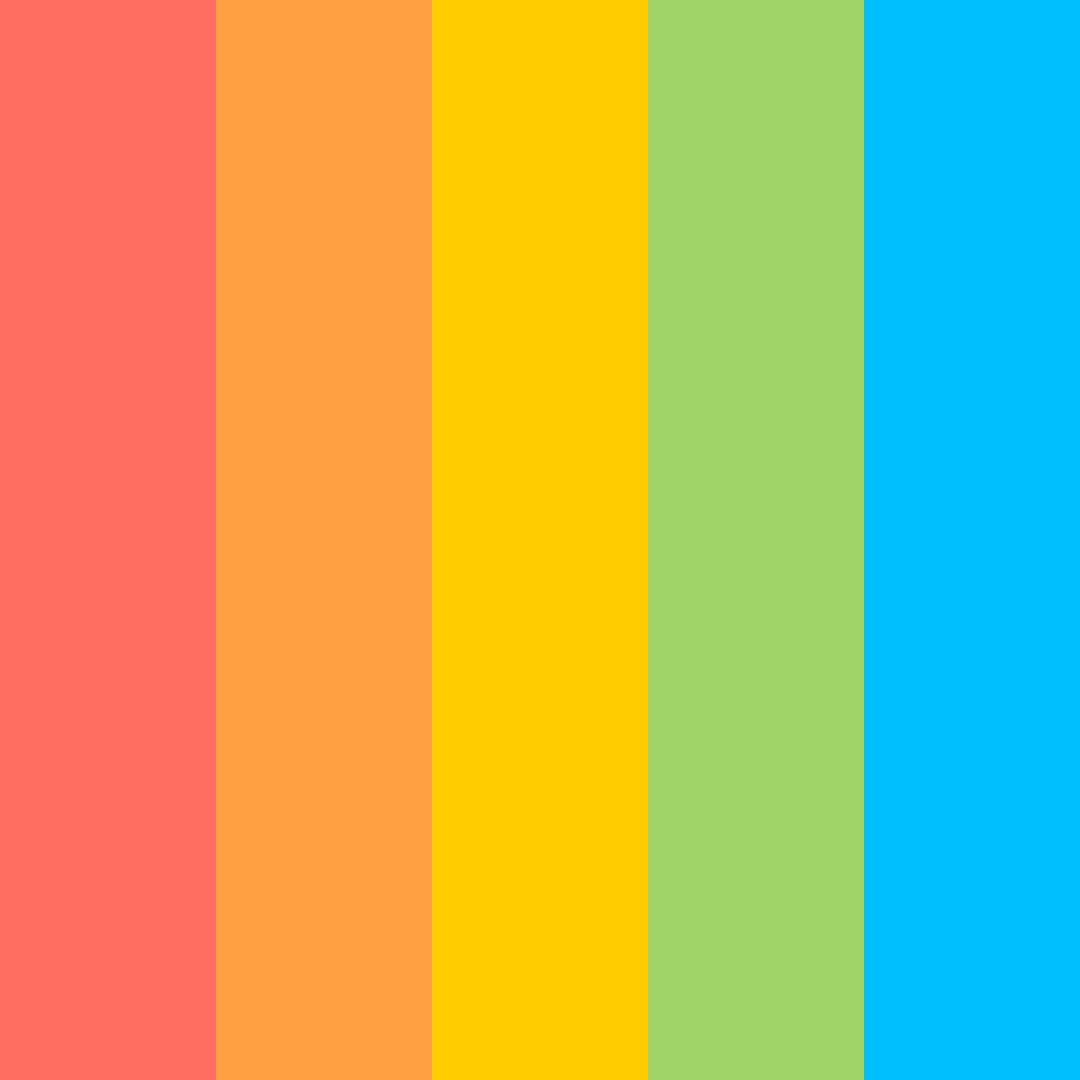 Ironroad Sunrise Color Palette