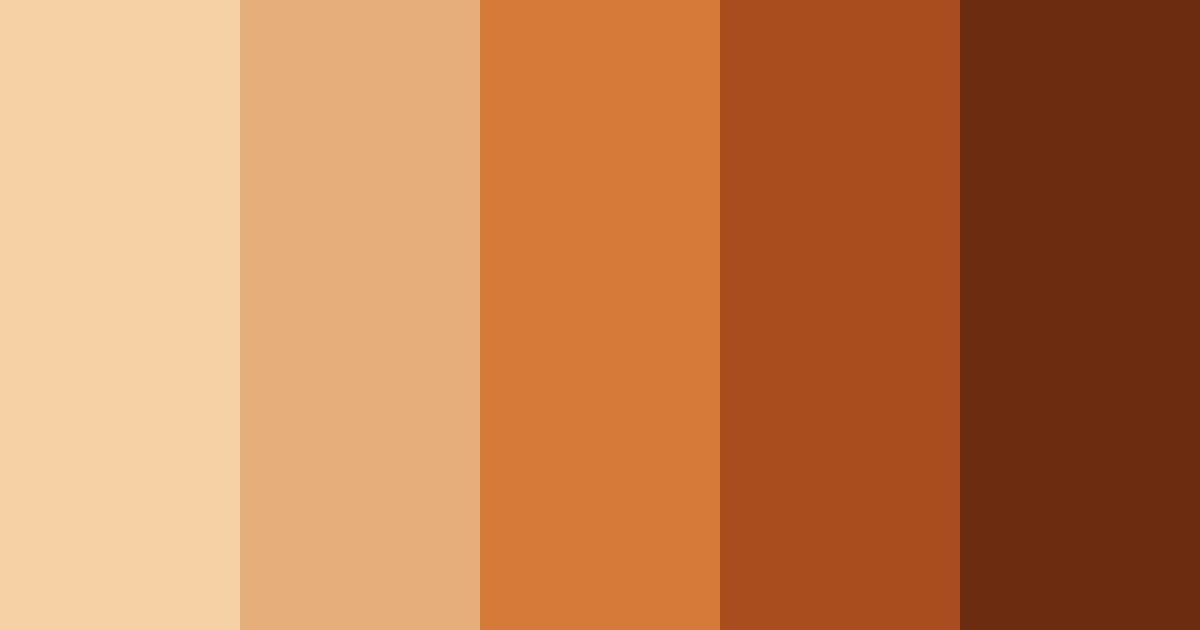 Brown Chaos Color Palette