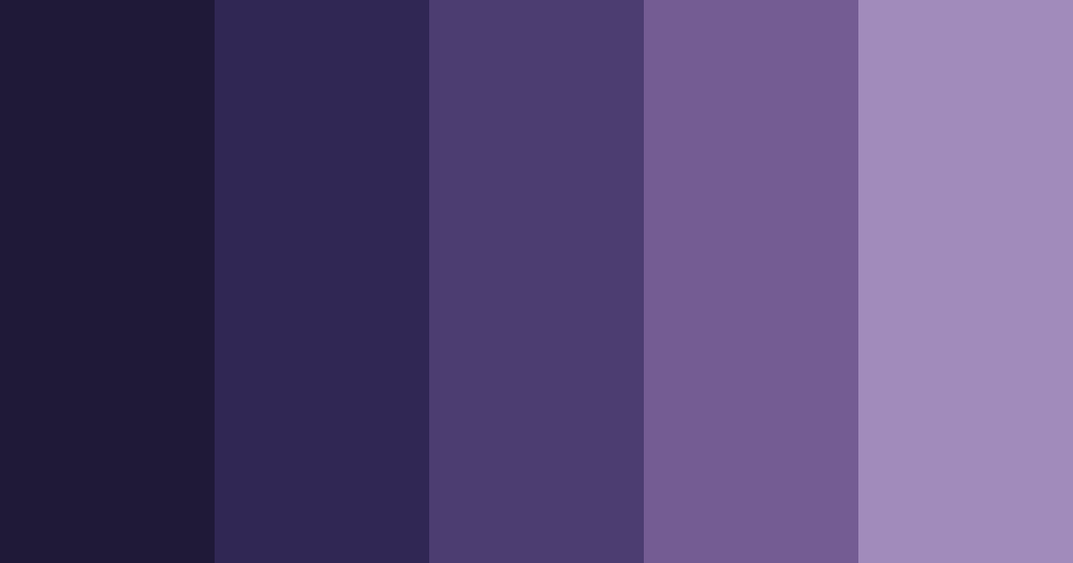 Download subspace color palette PNG image (landscape)