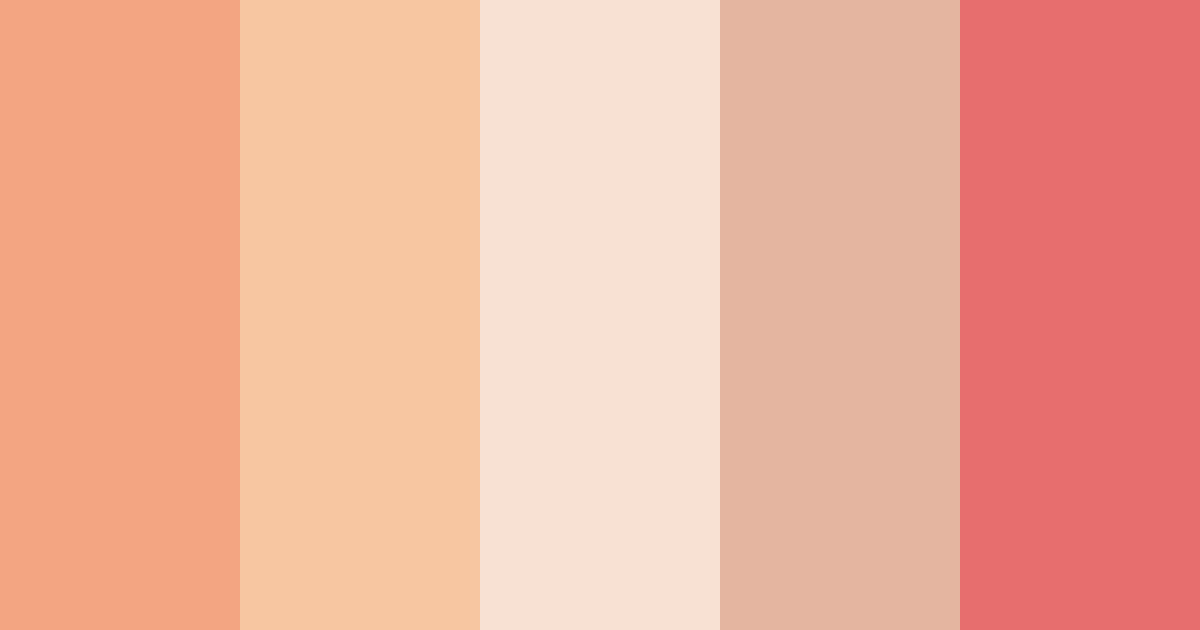 Download sakura sunset color palette PNG image (landscape)