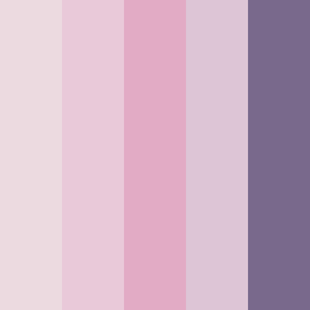 Download pink meris color palette PNG image (square)