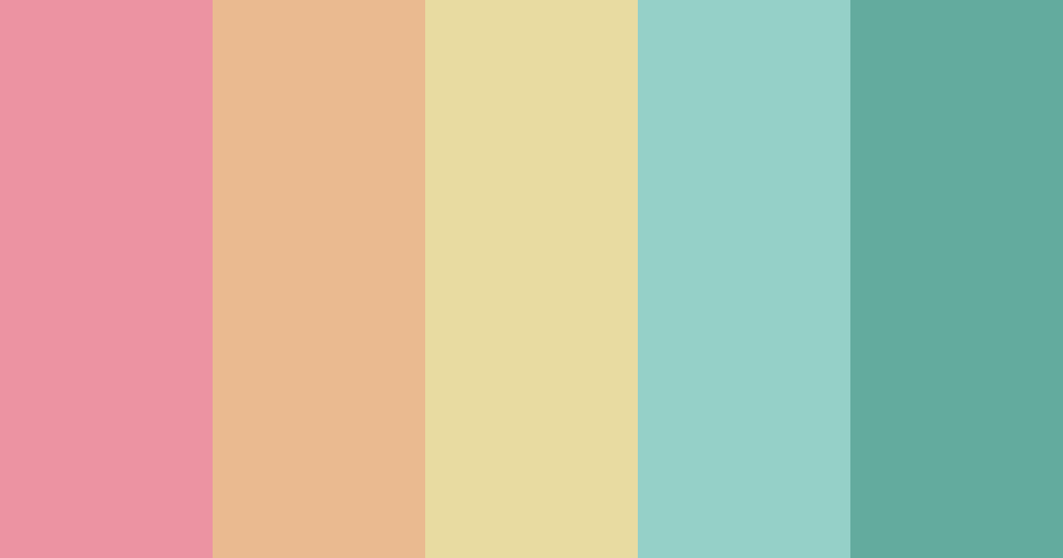 Download blossom serenity color palette PNG image (landscape)