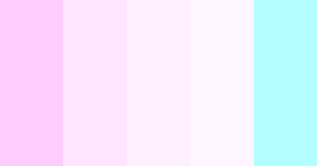 Download poppy the bubble color palette PNG image (landscape)