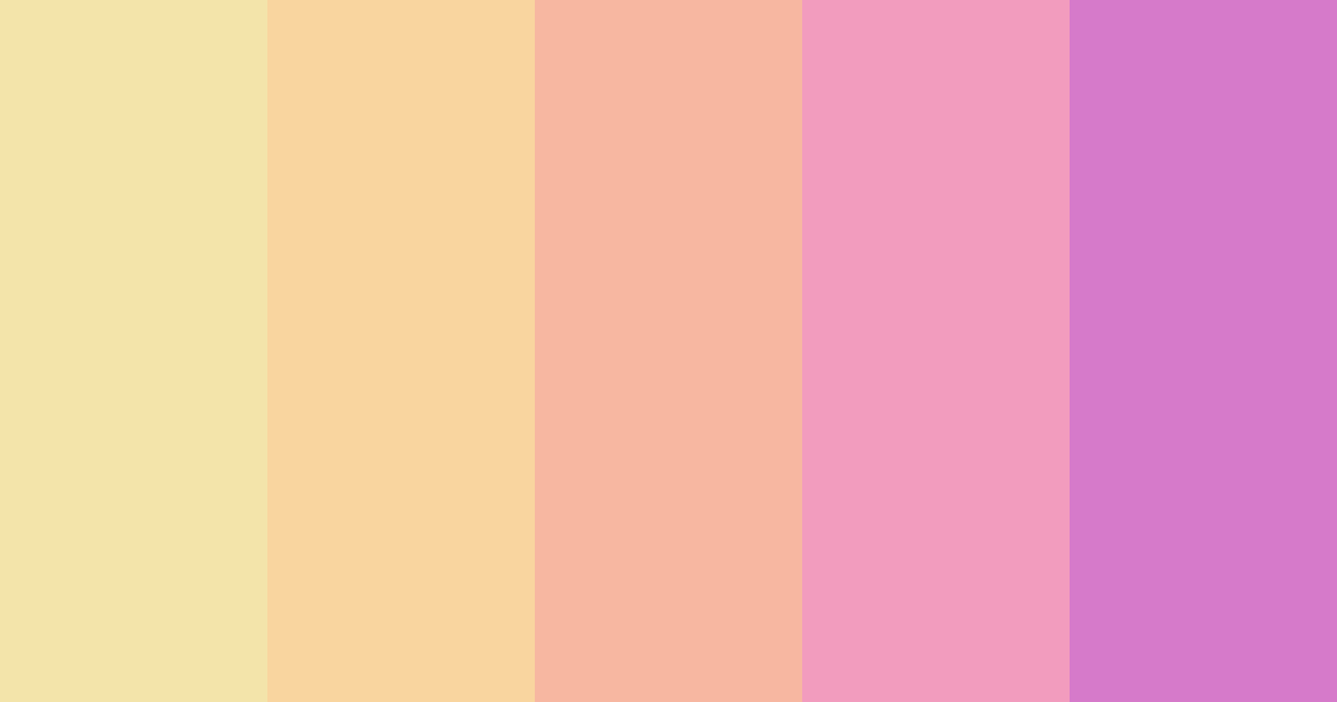Download pink calla color palette PNG image (landscape)