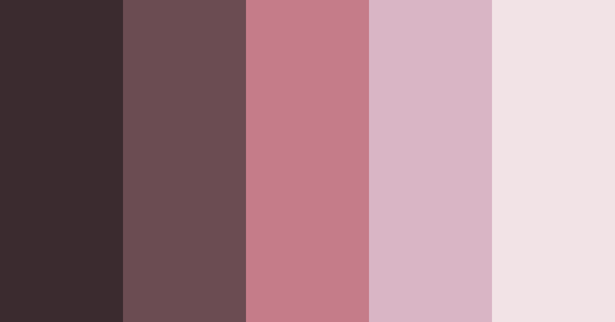 Download rose shades color palette PNG image (landscape)