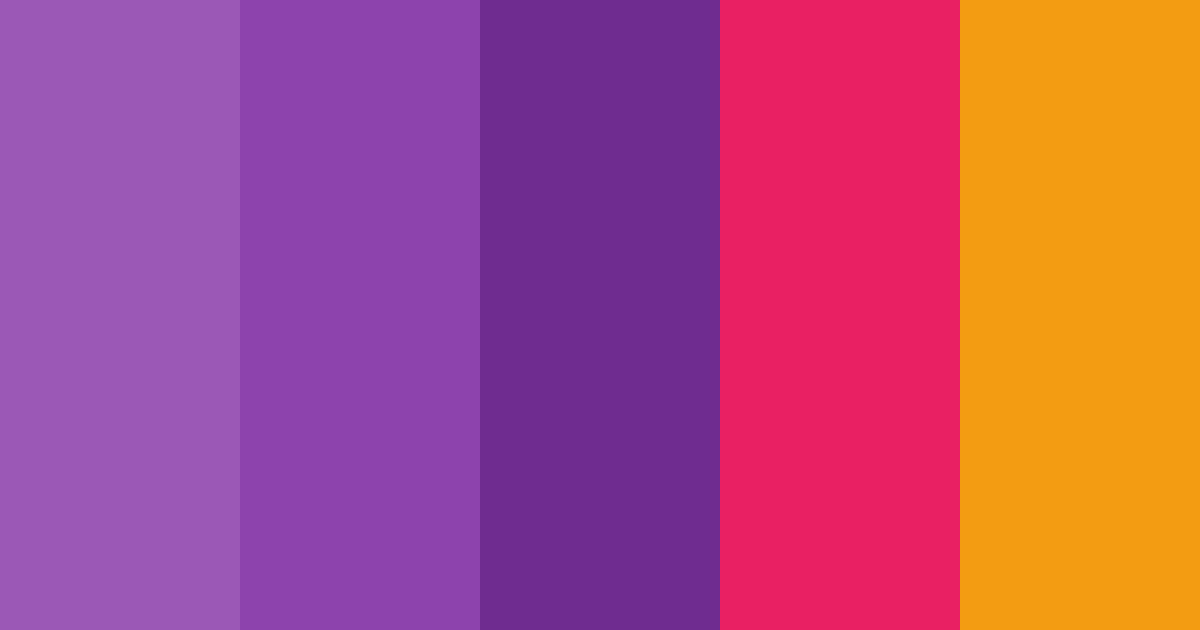 Download magenta dream color palette PNG image (landscape)