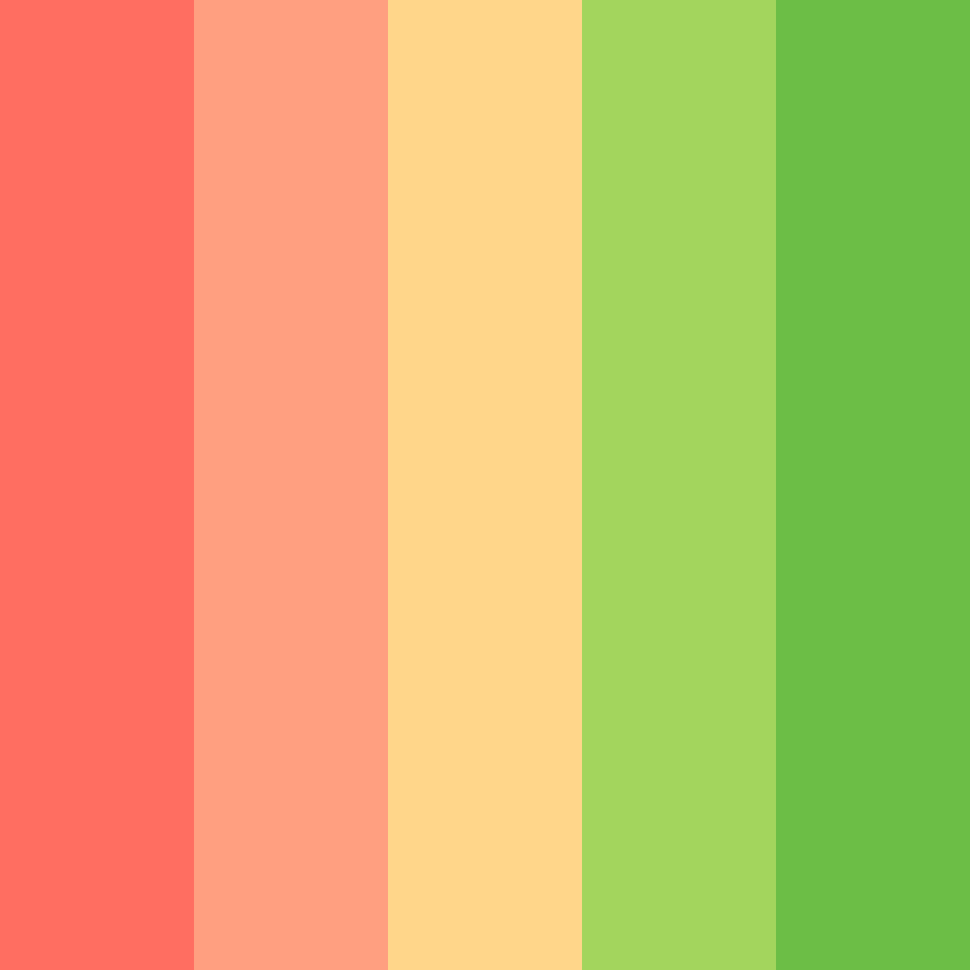 Download sunset serenade color palette PNG image (square)