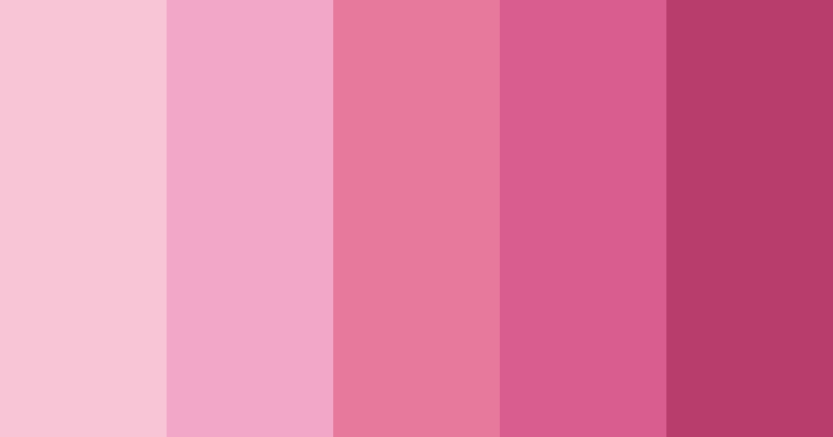 Download glistening blush color palette PNG image (landscape)