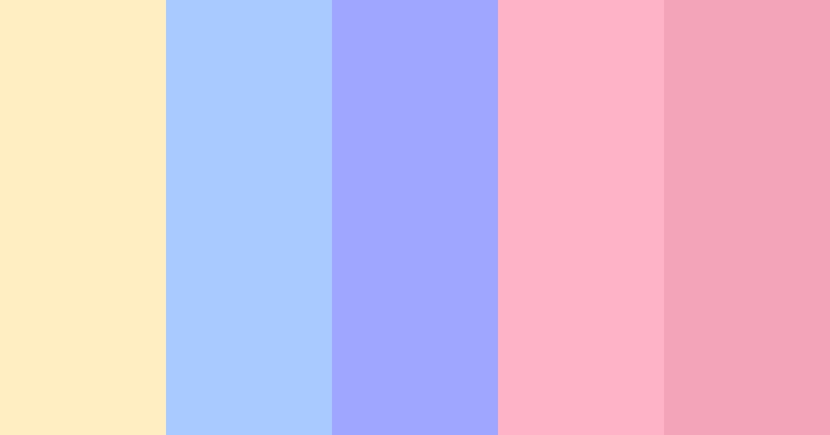 Cotton Candy Dreams Color Palette
