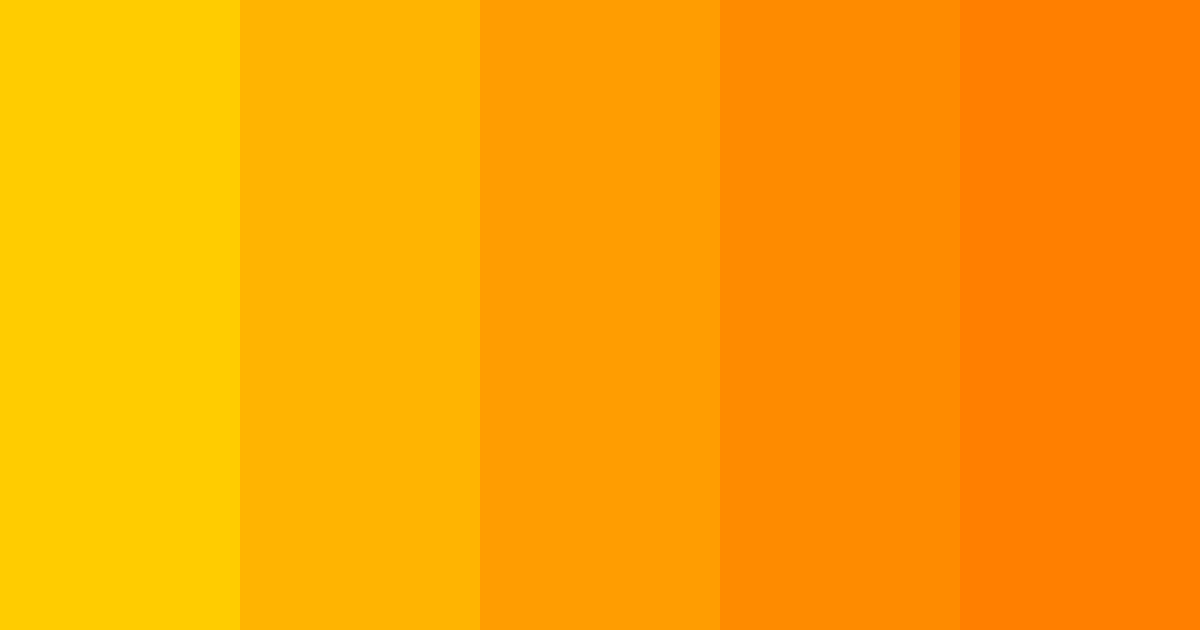 Download golden road color palette PNG image (landscape)