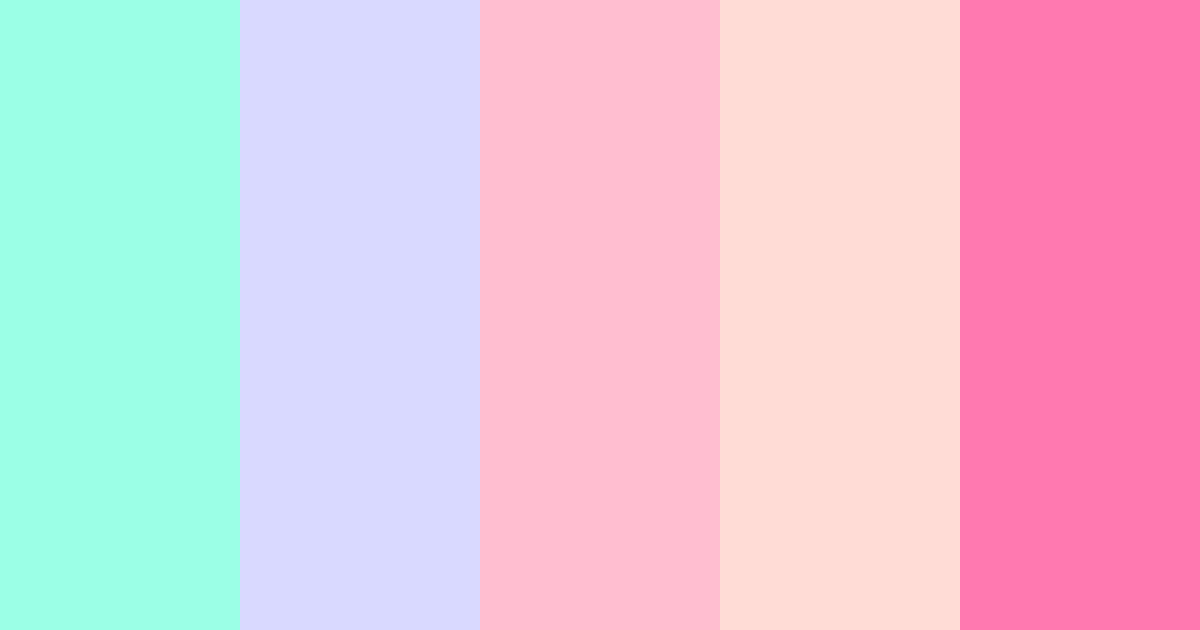 Cosmic Cotton Candy Color Palette