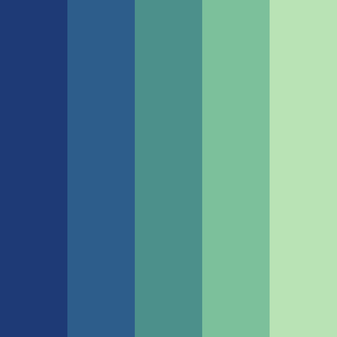 Download frosted serenity color palette PNG image (square)