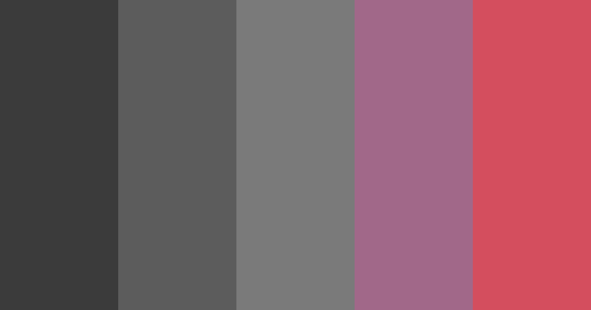 Download dark gray roses color palette PNG image (landscape)