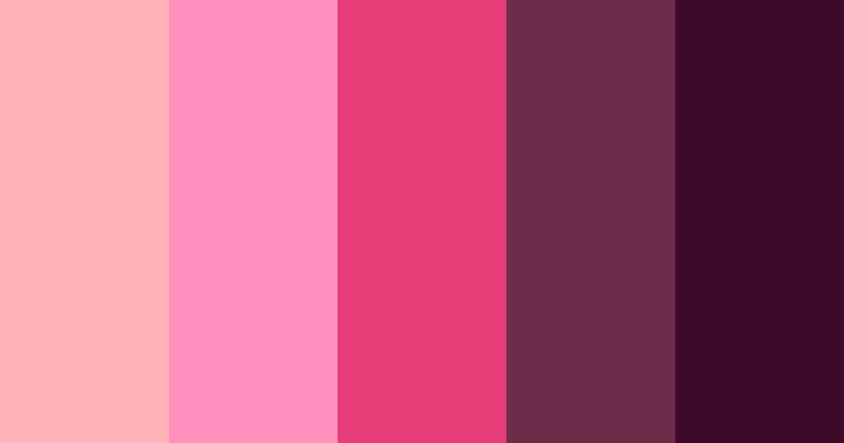 Blushing Violets Color Palette