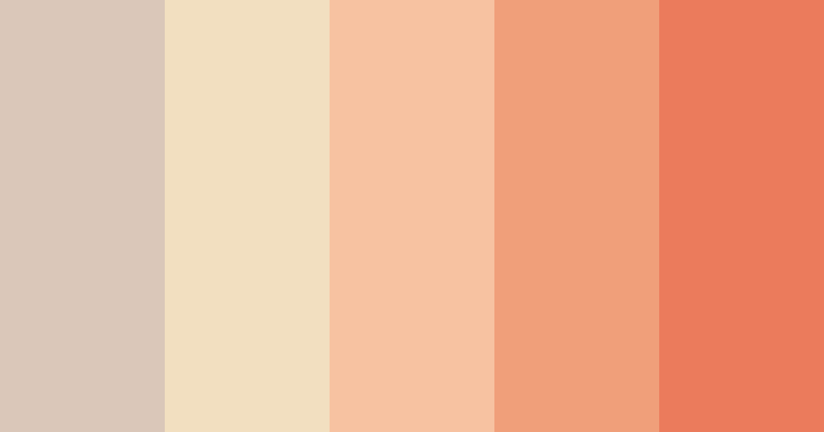 Download peeble pink color palette PNG image (landscape)