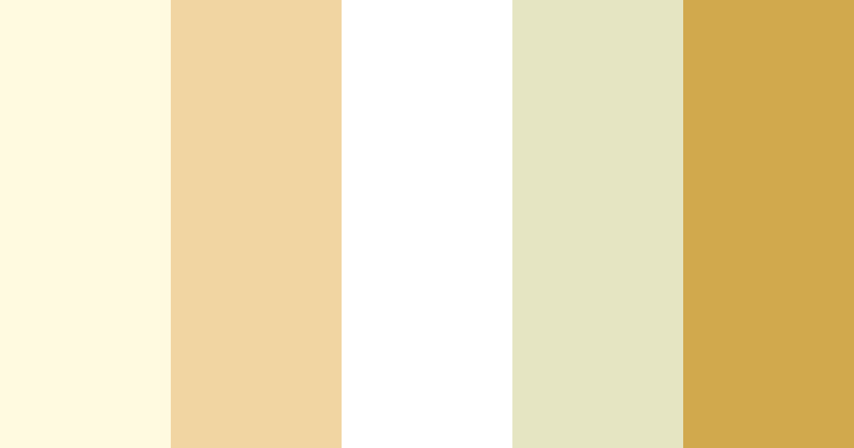 Download warm cream color palette PNG image (landscape)