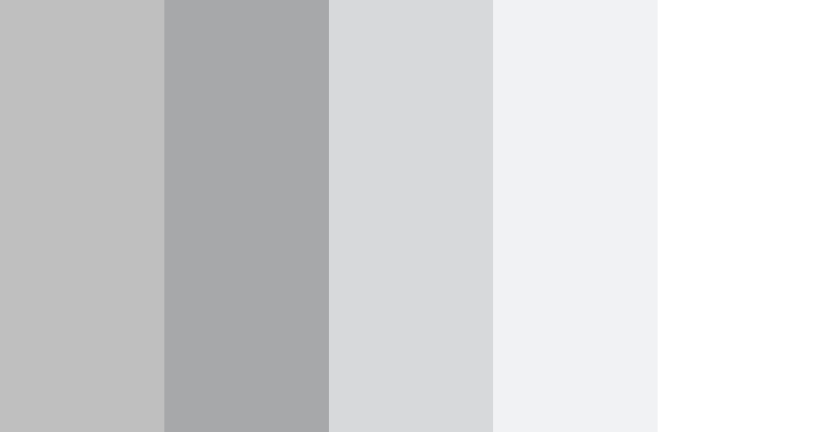 Download silver shine color palette PNG image (landscape)