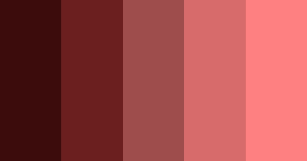 Crimson Ember Harmony Color Palette