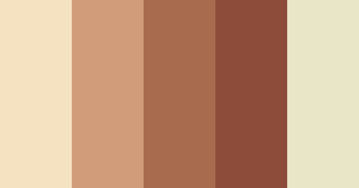 Warm Earthy Tones Color Palette
