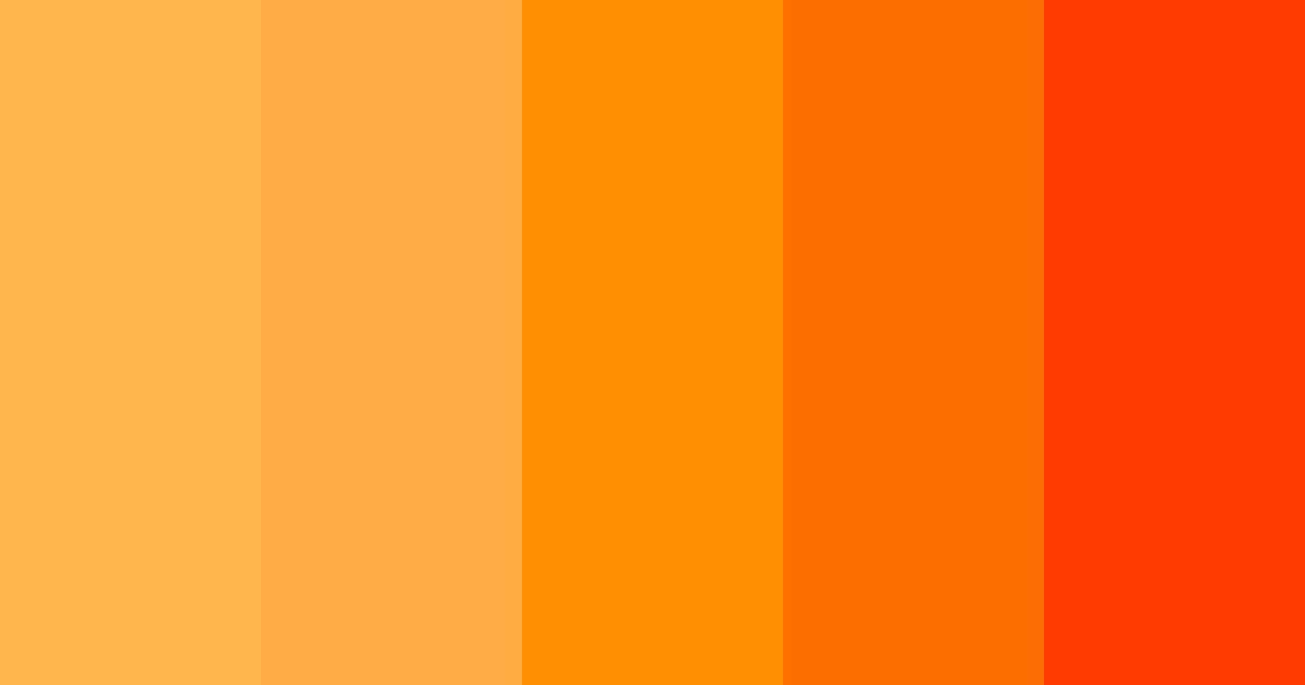 Solar Frenzy Color Palette