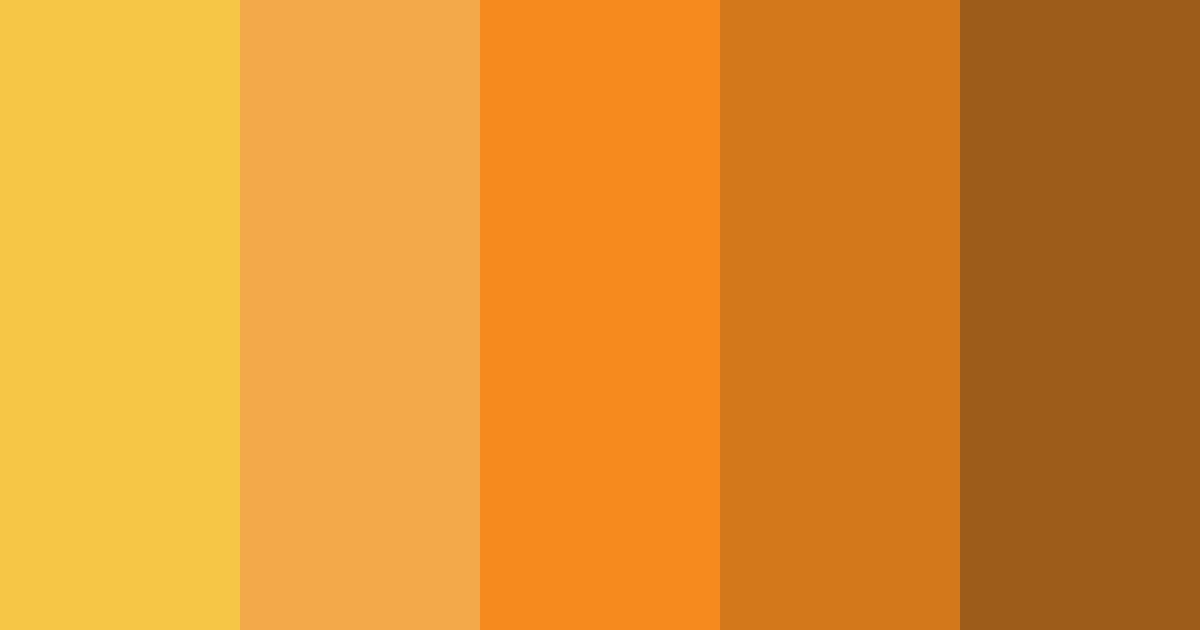 Download golden meadow warmth color palette PNG image (landscape)