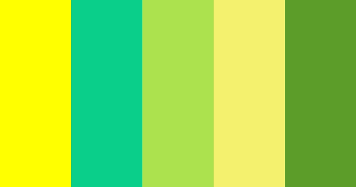 Download sunshine meadow color palette PNG image (landscape)