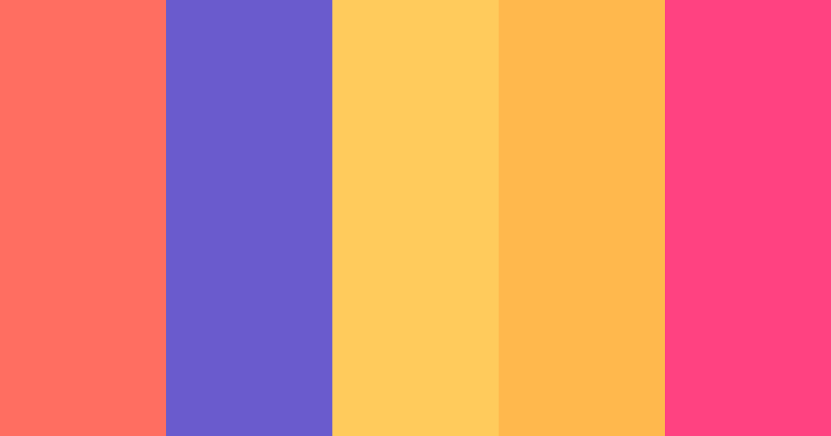 Download colorful bts color palette PNG image (landscape)