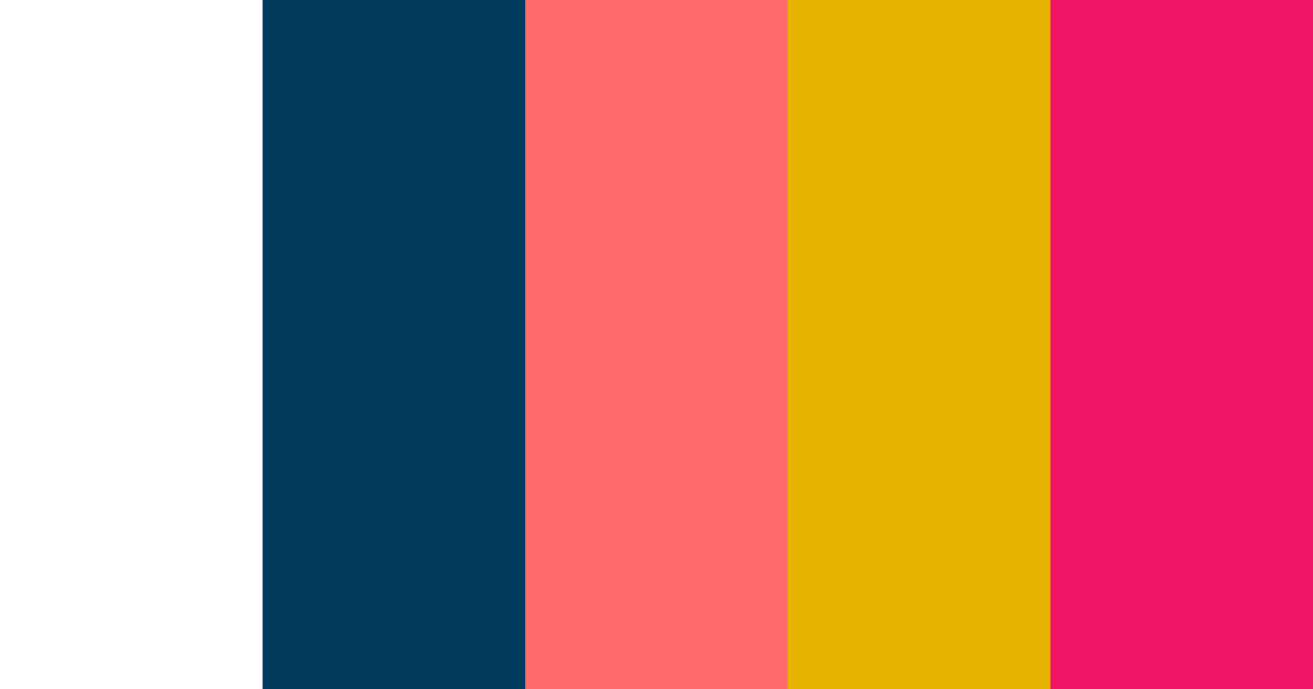Download vibrant blue color palette PNG image (landscape)