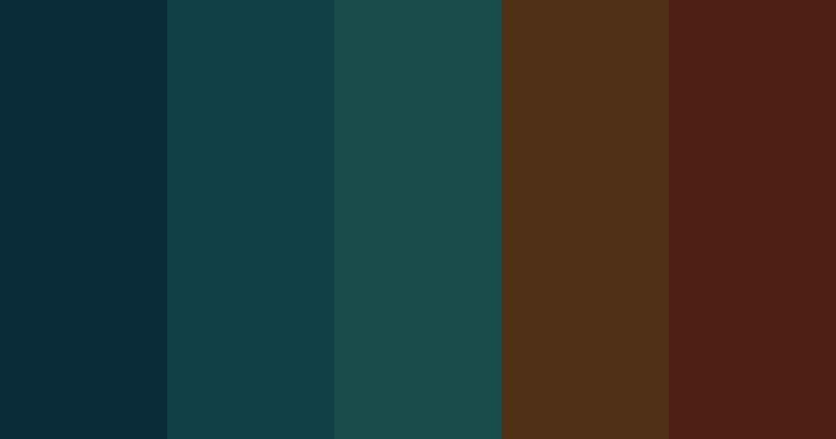 Download teal nexus color palette PNG image (landscape)