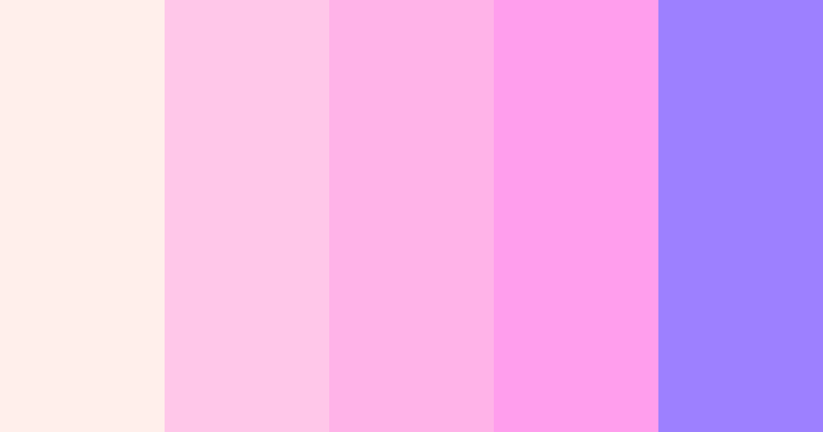 Download sakura sunset harmony color palette PNG image (landscape)